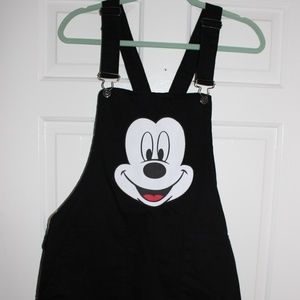 Forever 21 + Disney Mickey Mouse Overall Dress
